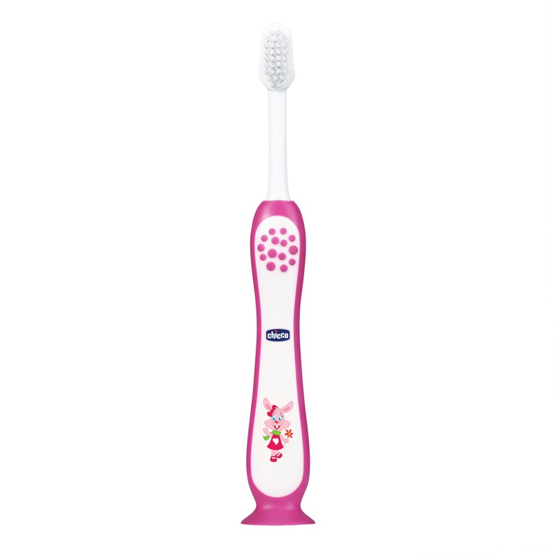 Toothbrush Green 3Y-8Y-Pink